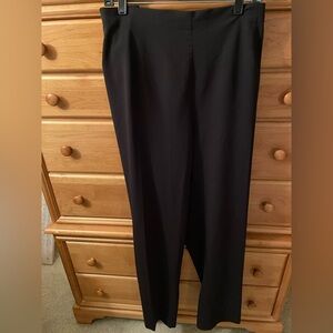 Black Side Zipper Pants Plus 24W